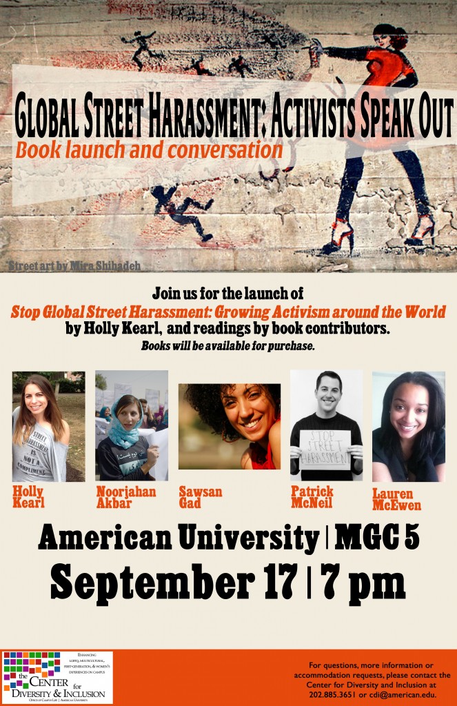Stop Global Street Harassment AU book event