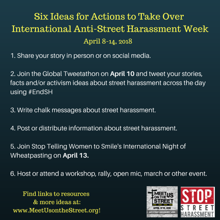 Need Ideas For Anti Street Harassment Week Stop Street Harassment